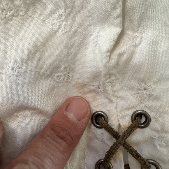 Mary Kate & Ashley Vintage Girls Capri Pants Sz 10 Embellished Retro Y2K‎ - Picture 5 of 9